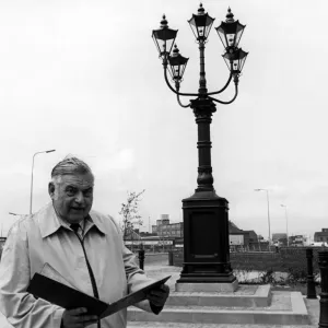Five Lamps Replica Unveiled in Thornaby, 1983 Print Five Lamps Replica Unveiled in Thornaby, 1983 Print