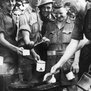 Print of Lancashire Fusiliers in Burma Print of Lancashire Fusiliers in Burma