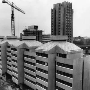 Lanchester Polytechnic Halls of Residence, Fairfax Street, Coventry, 19th April 1972
