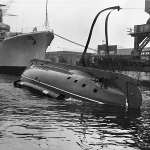 Le plus grand bateau de sauvetage à flot automatique construit pour la Royal National Lifeboat Institution.