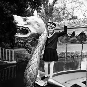 The Launch of a new boat at Longleat, Wiltshire. 22nd March 1967