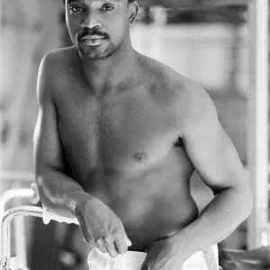 Laurie Cunningham Gym Print, Madrid 24th October 1982