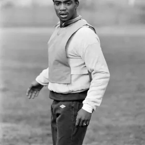 Laurie Cunningham on his first day of training at West Bromwich Albion Laurie Cunningham on his first day of training at West Bromwich Albion