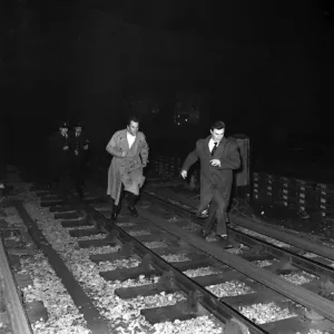 Lawrence Harvey and John Ireland Print, 1953