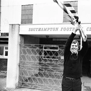 Lawrie McMenemy, Manager of Southampton Football Club, pictured outside ground, 0The Dell