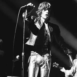 Mick Jagger Print - Empire Stadium Wembley 1973