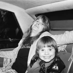 Lead singer Ozzy Osbourne, of Black Sabbath, pictured in with son Jack Osbourne