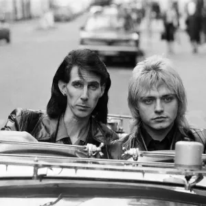 The Cars Lead Singers Print 1978