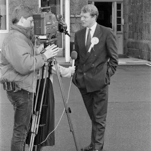 Paddy Ashdown Print, 21st October 1991 Paddy Ashdown Print, 21st October 1991