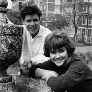 Leading Cliff a dance! Girl leading Cliff Richard in a light-hearted Leading Cliff a dance! Girl leading Cliff Richard in a light-hearted