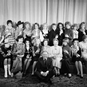 Twenty of the leading ladies from the play The Mousetrap