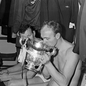 League Cup Final 1969. Arsenal v. Swindon Town. Peter Noble