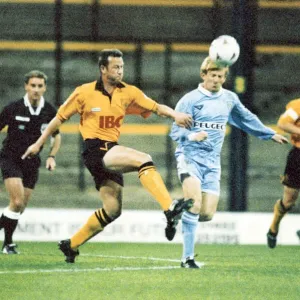 League Cup - Hull 0-1 Coventry. Greg Abbott pictured on Wednesday 4th October 1995 League Cup - Hull 0-1 Coventry. Greg Abbott pictured on Wednesday 4th October 1995