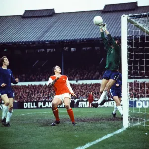 League Division one match at Anfield. Chelsea 1 v Arsenal 2 League Division one match at Anfield. Chelsea 1 v Arsenal 2