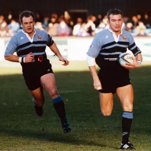 Lee Jarvis, Cardiff Rugby Union Player, match action, 8th February 1997 Lee Jarvis, Cardiff Rugby Union Player, match action, 8th February 1997