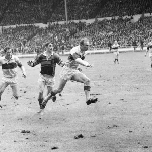 Print of the 1968 Rugby League Challenge Cup Final at Wembley Stadium