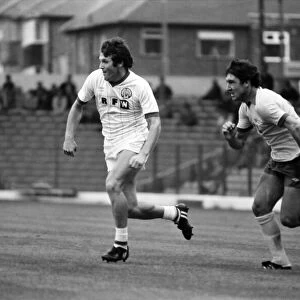 Leeds United 0 v. Arsenal 0. Division one football. September 1981 MF03-14-030