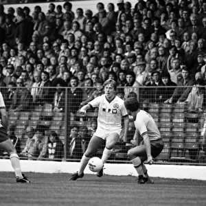 Leeds United 0 v. Arsenal 0. Division one football. September 1981 MF03-14-033