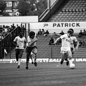 Leeds United 0 v. Arsenal 0. Division one football. September 1981 MF03-14-036