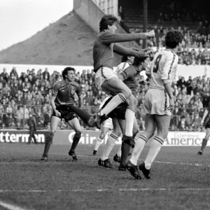 Leeds United 1 v. Sunderland 0. Division One Football. February 1981 MF01-33-016 Leeds United 1 v. Sunderland 0. Division One Football. February 1981 MF01-33-016