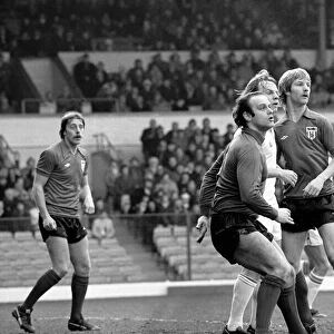 Leeds United 1 v. Sunderland 0. Division One Football. February 1981 MF01-33-088