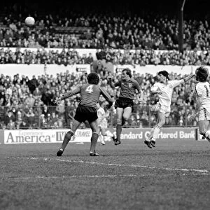 Leeds United 1 v. Sunderland 0. Division One Football. February 1981 MF01-33-028