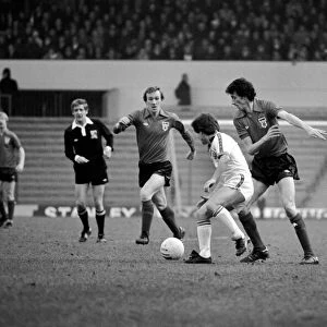 Leeds United 1 v. Sunderland 0. Division One Football. February 1981 MF01-33-056