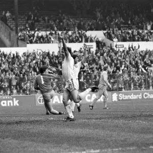 Leeds United 3 v. Coventry 0. Division 1 Football. April 1981 MF02-11-031 Leeds United 3 v. Coventry 0. Division 1 Football. April 1981 MF02-11-031