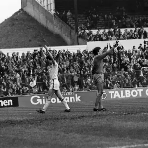 Leeds United 3 v. Coventry 0. Division 1 Football. April 1981 MF02-11-032 Leeds United 3 v. Coventry 0. Division 1 Football. April 1981 MF02-11-032