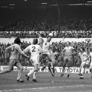 Leeds United 3 v. Coventry 0. Division 1 Football. April 1981 MF02-11-041 Leeds United 3 v. Coventry 0. Division 1 Football. April 1981 MF02-11-041