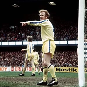 Leeds United captain Billy Bremner Circa 1974