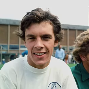 Leeds United footballer Joe Jordon seen here during training August 1971 b