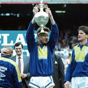 Leeds United are presented with the League Title 1992 League Campaign Leeds United are presented with the League Title 1992 League Campaign
