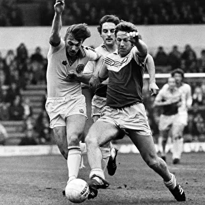 Leeds United v. West Ham United 1977 / 78 Season. The final score was a two one victory to