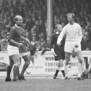 Leeds United verses Manchester United at Elland Road, Leeds, Yorkshire