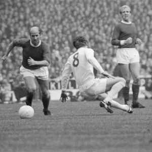 Leeds United verses Manchester United at Elland Road, Leeds, Yorkshire