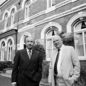 Samaranch and Howell at Edgbaston Print 1986 Samaranch and Howell at Edgbaston Print 1986