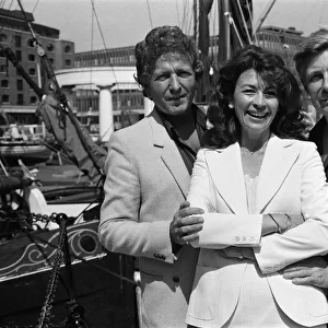 Left to right, Keith Barron, Nanette Newman and Paul Daneman