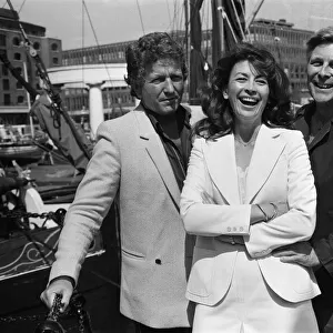 Left to right, Keith Barron, Nanette Newman and Paul Daneman