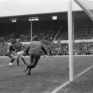 Leicester City 1-0 Liverpool, Charity Shield football match at Filbert Street Leicester City 1-0 Liverpool, Charity Shield football match at Filbert Street
