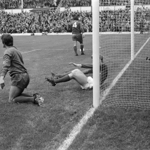 Leicester City 1-0 Liverpool, Charity Shield football match at Filbert Street Leicester City 1-0 Liverpool, Charity Shield football match at Filbert Street