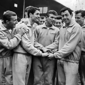 Leicester City, FA Cup Finalists. Three proud fathers Frank McLintock