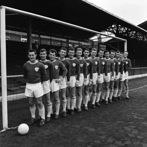 Leicester City football club team group pic at Filbert Street Leicester City football club team group pic at Filbert Street
