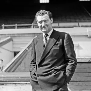 Leicester City photoshoot at Filbert Street, April 1961. Manager when Matt Gillies