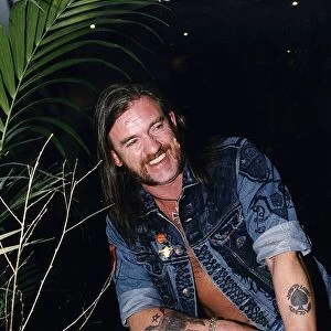 Lemmy from the rock group Motorhead