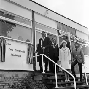 Len Coldwell Pavilion Print, Newton Abbot, 1968