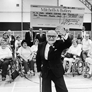 Len Tasker the trustee for the West Midlands Sports Centre for the Disabled