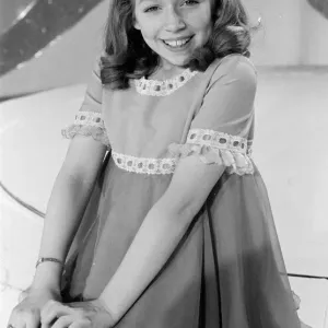 Lena Zavaroni on BBC TV Set Print, February 1975