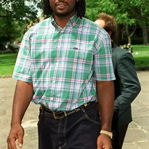 Lennox Lewis Boxing June 98 WBC Heavyweight champion who has been awarded an MBE in