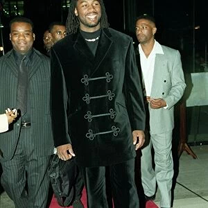 Lennox Lewis Boxing October 98 World heavyweight champion arriving for the MOBO